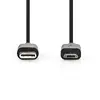 Nedis CCGL60750BK10 USB кабель Micro‑USB B — 1 м Photo 2