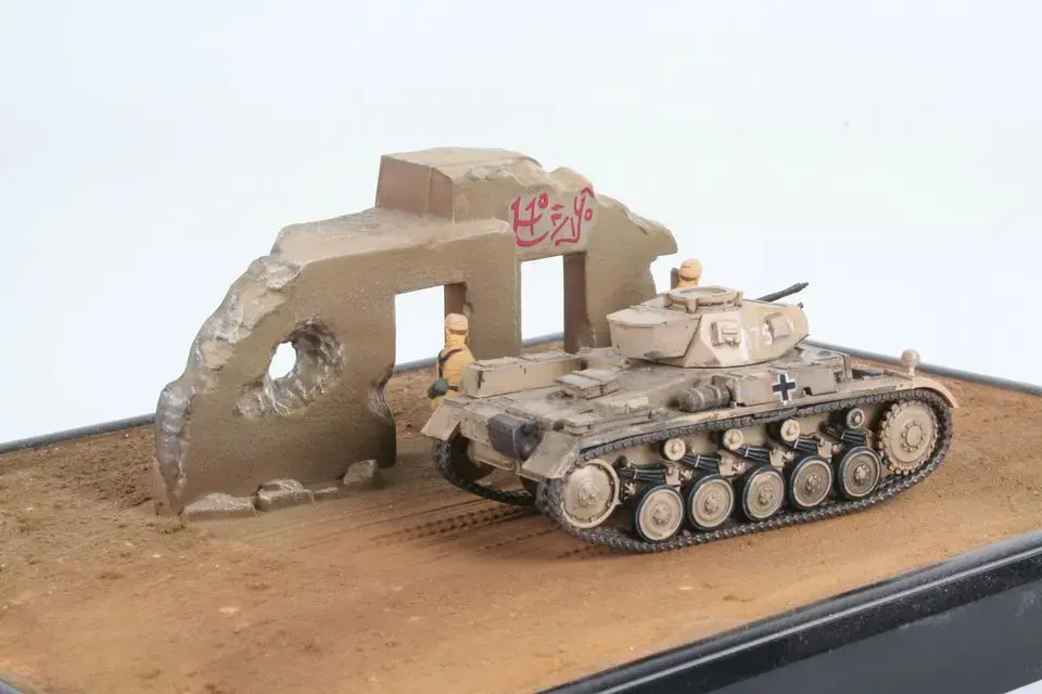 REVELL PzKpfw II Ausf. F модель танка 1:76 Photo 2