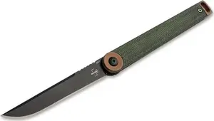 Folding Knife boker TOGO Bker Plus Kaizen Green Canvas Micarta, model 01BO391