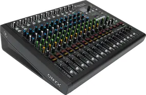 Mixer Mackie ONYX 16 — 16-channel analog mixer, 20–30000 Hz, 10000 Ω input impedance