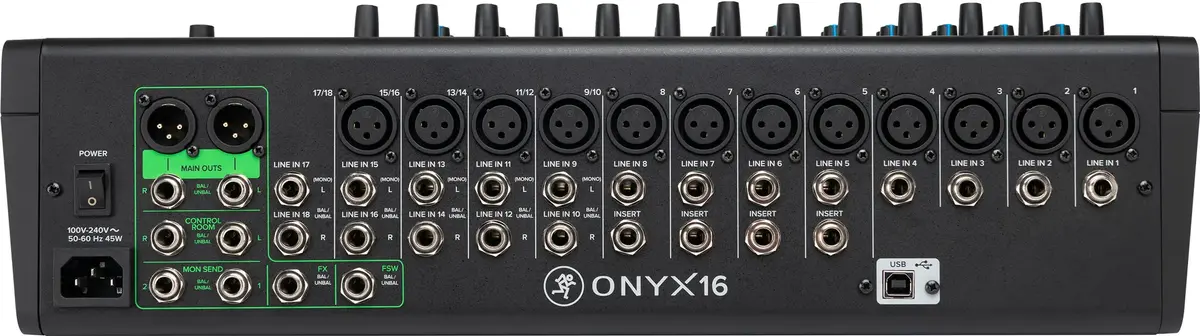 Mackie ONYX 16 микшер — 16 каналов Photo 3