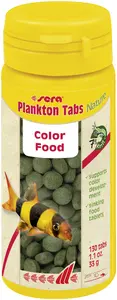 Сухой корм для рыб таблетки sera Plankton Tabs Nature — 0,033 кг (40,2% белка, 8,3% жира)