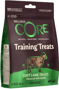 Apmācību kārumi suņiem happy dog Core Training Treats jērs un ābols 170 g pieaugušiem suņiem