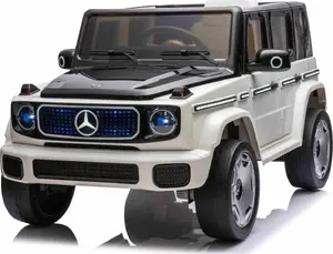 Ride-on Electric Car Mercedes EQG White — Children's Battery-Powered Vehicle, Single-Seat