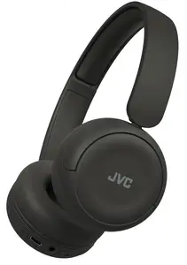 Наушники JVC HA-S59W — проводные и беспроводные Bluetooth, USB‑C, супраауральные, 20–20000 Гц, кабель 1,2 м, 148 г, чёрные
