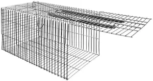 Pest control trap Home It XL metal rat trap 31×17×16 cm galvanised