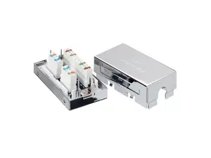 Shielded Cat.6 Junction Box Communications 135620 — ABS, 34.9×23.9 mm, 62 g