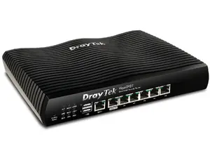 Wired router draytek univorx Vigor2927 — Gigabit Ethernet, LAN 10/100/1000 Mbps, DC power, black