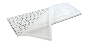 Keyboard cover ManMachine Its Cool Clear Drape — silicone, transparent, 345×115×10 mm