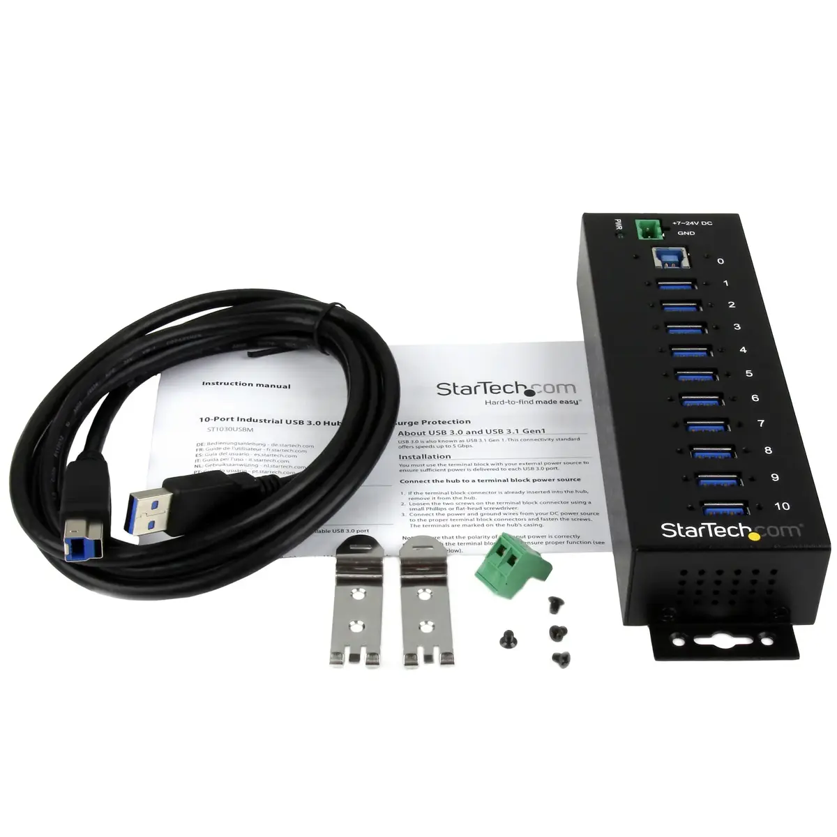Industriāls USB 3.0 hubs Sonstige ST1030USBM Photo 5
