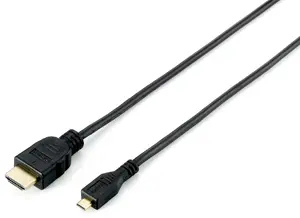 HDMI to Micro HDMI cable Sonstige 1.4, 1 m, HDMI Type A male to Type D (Micro) male, gold-plated contacts, 10.2 Gbit/s