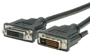 DVI-D Dual Link Monitor Cable Sonstige 24+1 M/F, 2.0 m