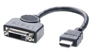 Adapter cable Sonstige Lindy DVI-D female to HDMI male 0.2 m