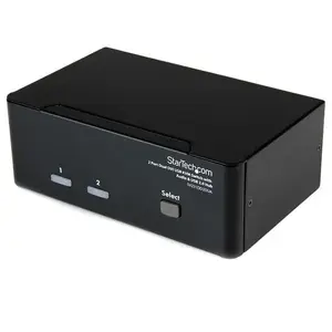 KVM switch 2-port dual DVI with audio & USB 2.0 hub, Sonstige SV231DD2DUA (max 2048x1536)
