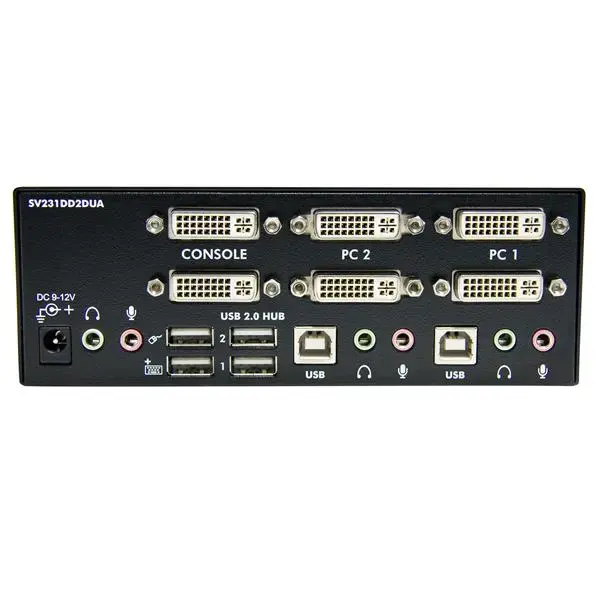 Sonstige SV231DD2DUA 2 porta Dual DVI KVM Photo 3