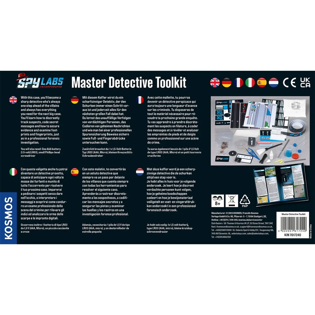 Kosmos Master Detective Toolkit V1 detective toolkit Photo 2