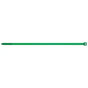 Kabeļu saite fischer duebel 543925 neilona zaļa 150 mm x 2.5 mm, 100 gab.