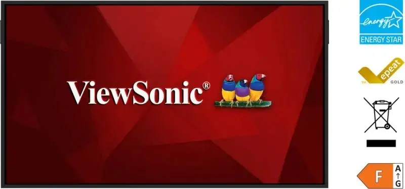 VIEWSONIC 65" 4K коммерческий дисплей CDE65G3 Photo 9