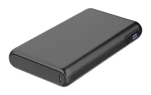 Power bank Fellowes 30000 mAh 100W Power Delivery, 2×USB-C, 1×USB-A, black