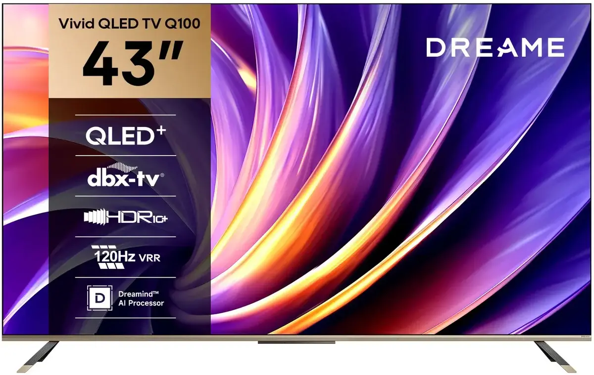 Dreame Vivid QLED TV Q100 43" 4K Smart TV Photo 3