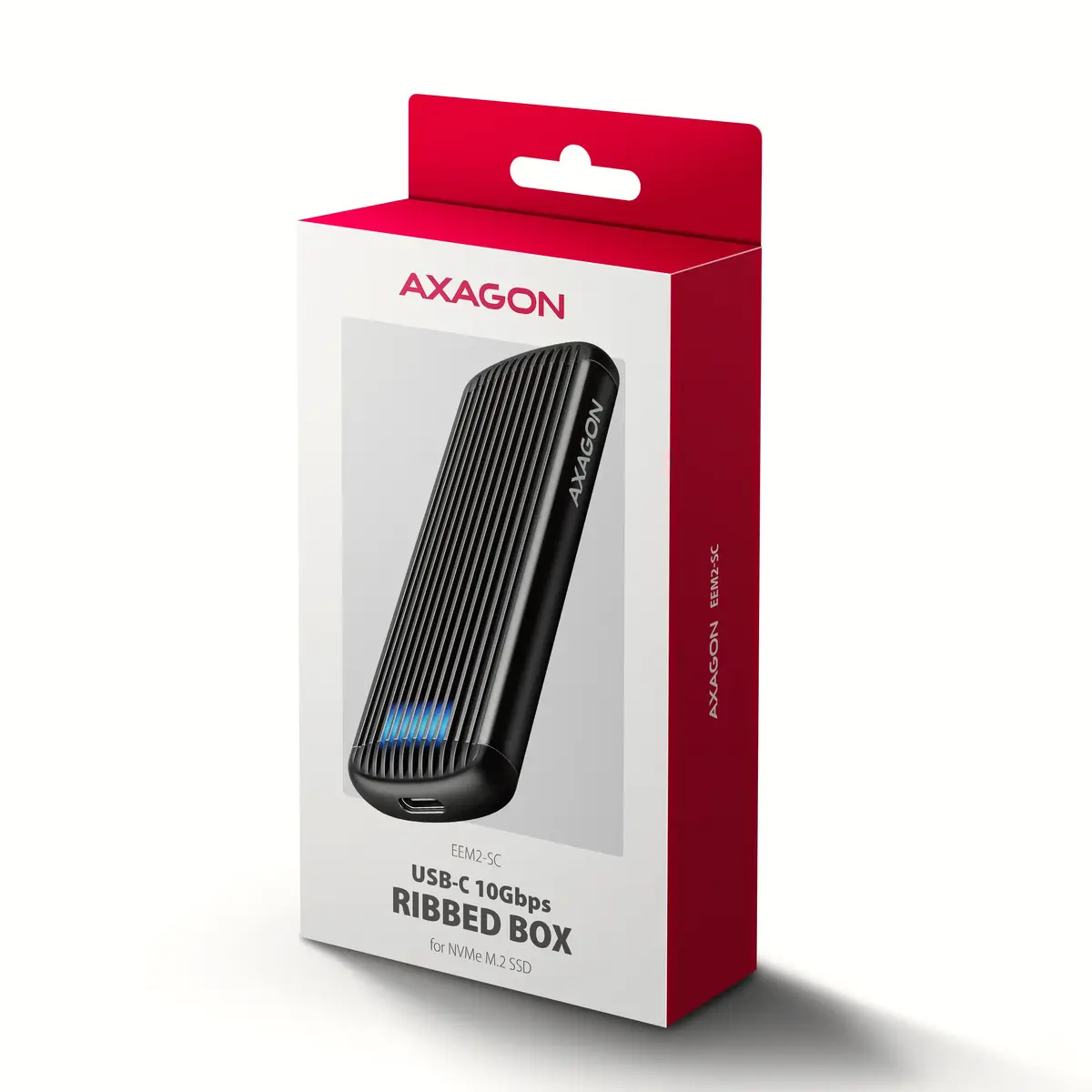AXAGON EEM2-SC ārējais USB‑C korpuss M.2 NVMe Photo 12