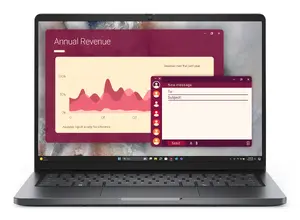 Laptop Dell Pro 14 PC14250 — Intel Core Ultra 5 235U, 14" FHD+ 1920x1200, 16GB DDR5, 1TB SSD, Windows 11 Pro, Black