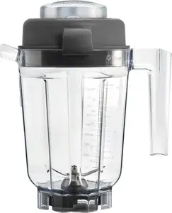 Blendiera uzgalis Vitamix VTX WET 90, tilpums 0,9 l, melni caurspīdīgs