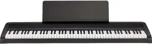 Digital piano Korg B2+ in black — 88-key instrument with weighted keys and built-in speakers