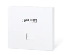 In-wall Wireless Access Point PLANET WDAP-W3600BE — Wi‑Fi 7 3600 Mbps, Dual Band 2.4/5 GHz, 1G/2.5G PoE+ WAN/LAN, White