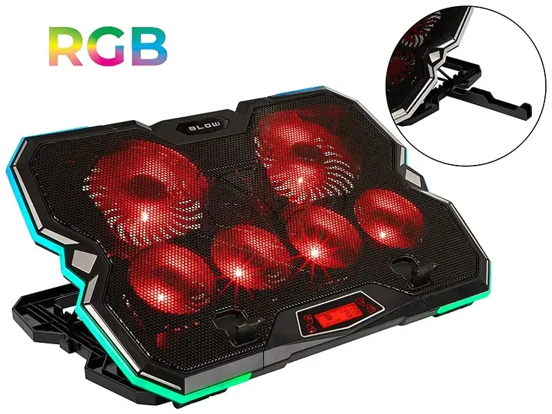 BLOW 6 FAN VORTEX RGB laptop cooling pad Photo 4