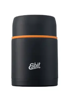 Ēdiena termos ESBIT Food Jug 750 ml, melns - izolēta ēdiena tūre