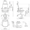 BEMONDI SPECTRUM CZ эргономичное офисное кресло Photo 3