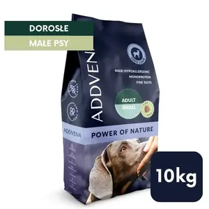 Sausais barības ADDVENA Power of Nature pieaugušiem mazu šķirņu suņiem 10 kg