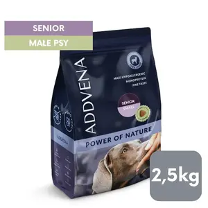 Sausais barības produkts suņiem ADDVENA Power of Nature vecākiem mazo šķirņu suņiem 2,5 kg
