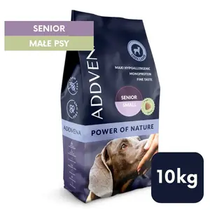 Sausais suņu barība ADDVENA Power of Nature senioriem, mazas šķirnes, 10 kg