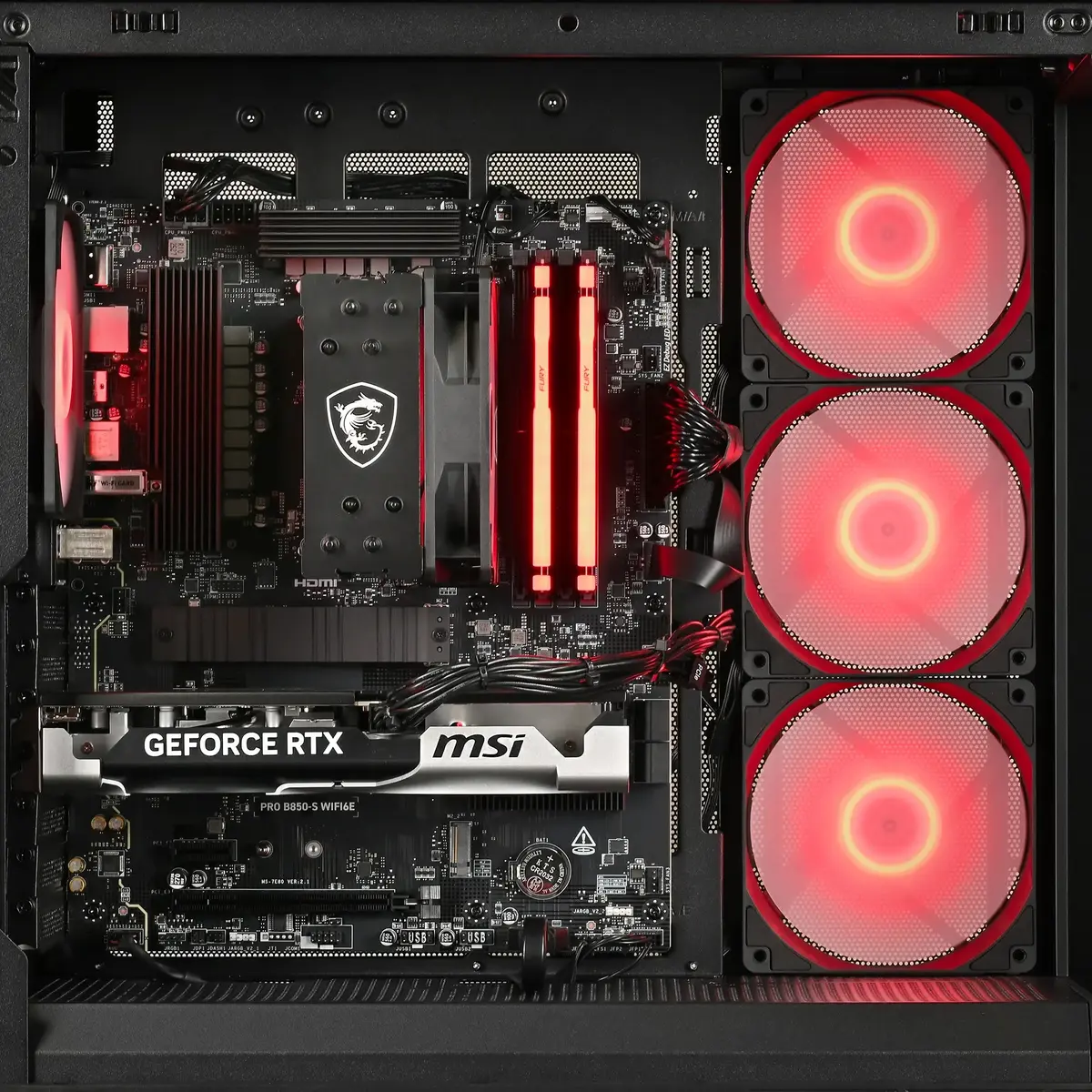 Actina Desktop PC AMD Ryzen 5 7500X3D 32GB 1TB RTX 5060 Ti Photo 9