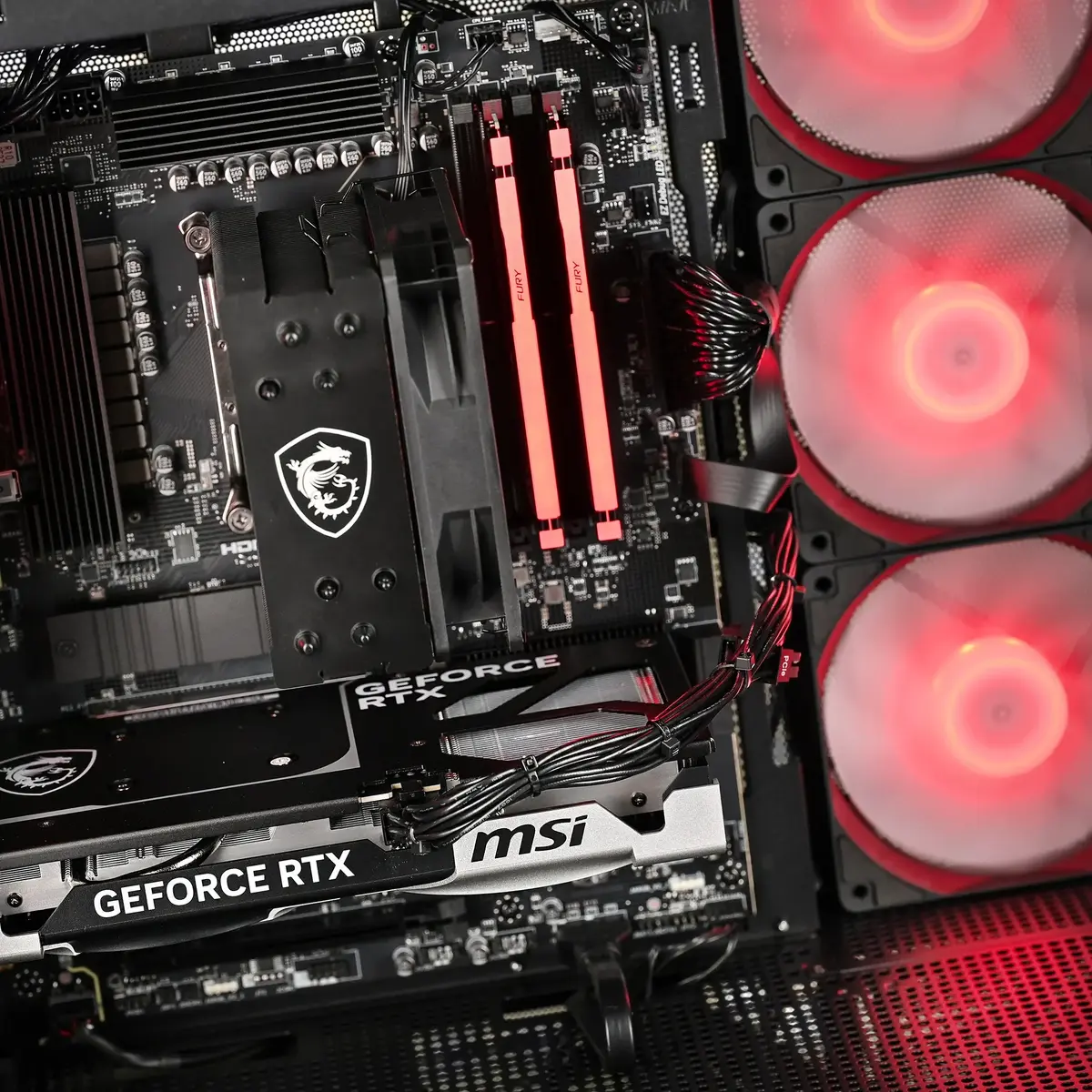 Actina Desktop PC AMD Ryzen 5 7500X3D 32GB 1TB RTX 5060 Ti Photo 10
