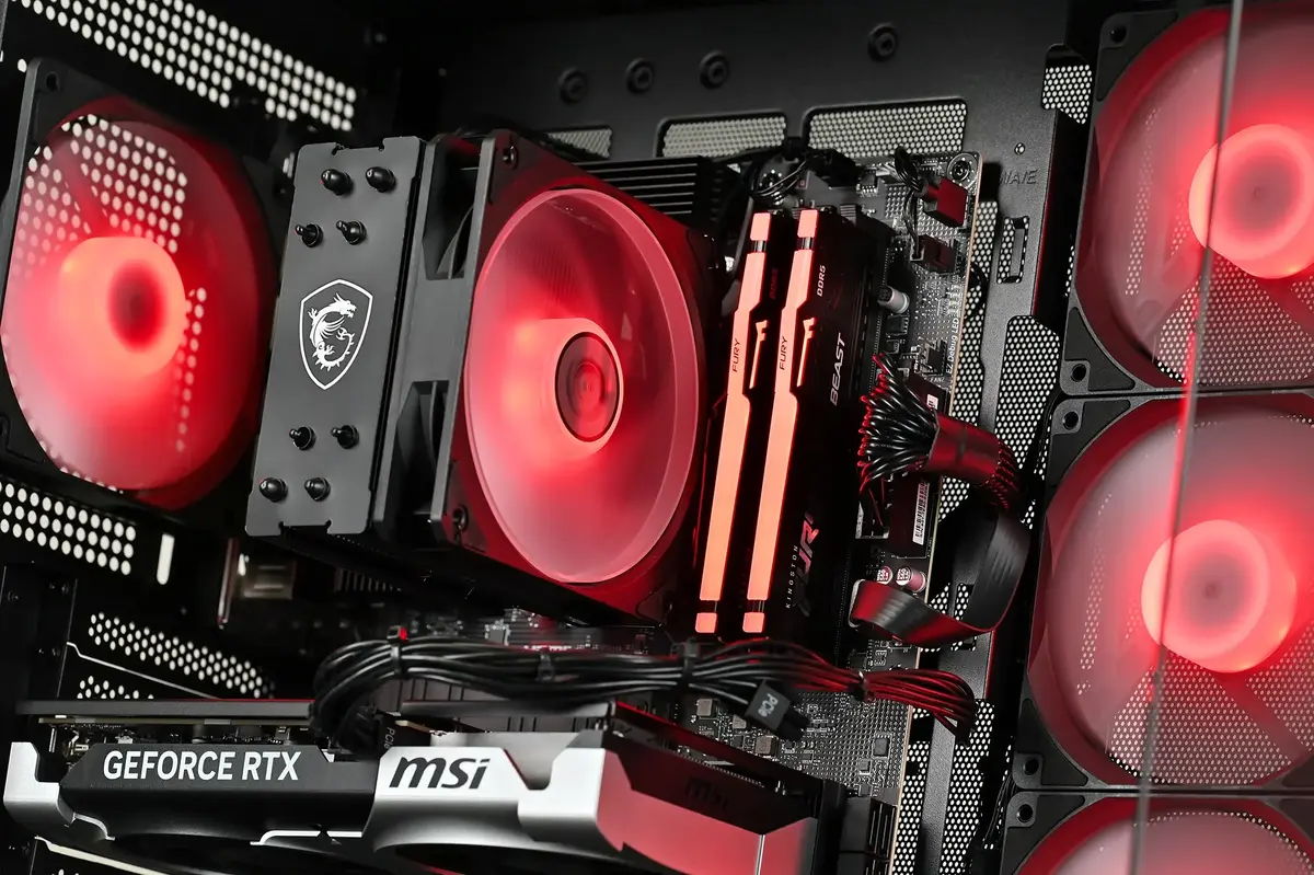 Actina Desktop PC AMD Ryzen 5 7500X3D 32GB 1TB RTX 5060 Ti Photo 11