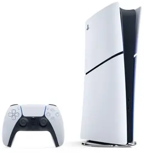 Game Console Sony PlayStation 5 Slim Digital 825 GB Wi‑Fi Black with EA Sports FC 26 and 1 Gamepad