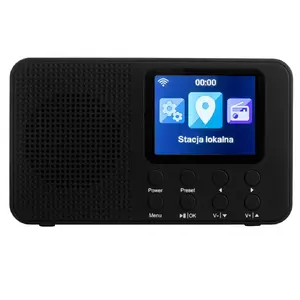 Radio Adler CR 1918 Wi‑Fi — galda radio ar Wi‑Fi un pulksteņa funkciju