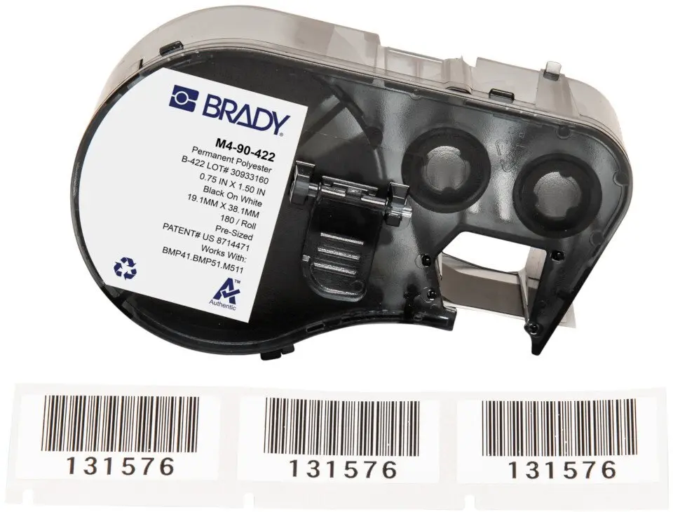 Этикетки для принтера Brady M4-90-422 Photo 5