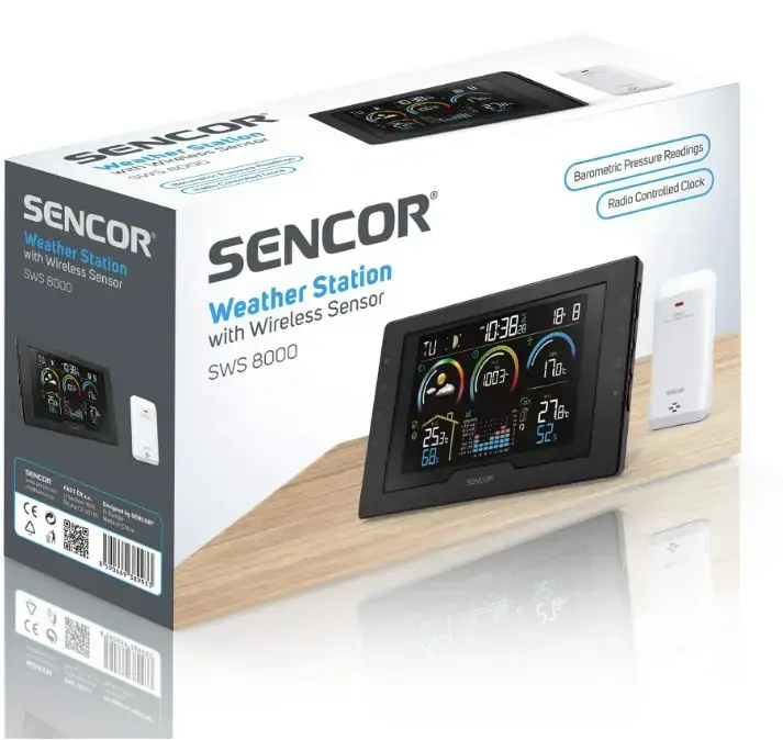 Метеостанция SENCOR SWS8000 Photo 7