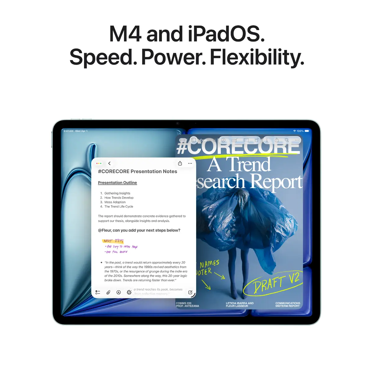 Planšetdators Apple iPad Air 13 collas Wi-Fi 256GB Kosmiski pelēks Photo 5