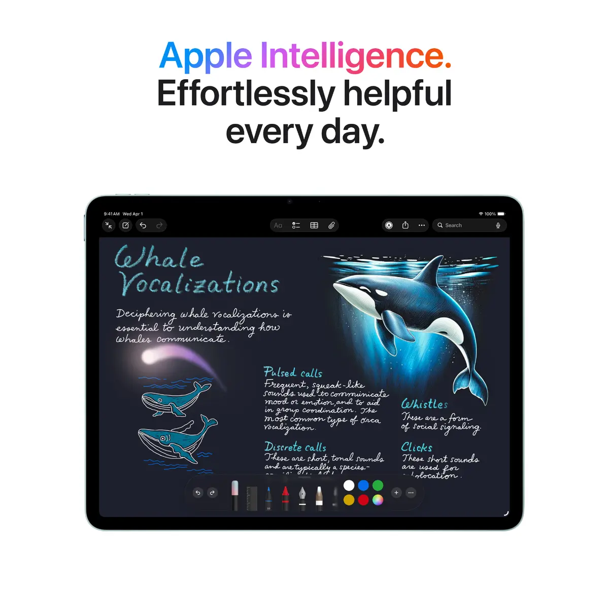 Apple iPad Air 13-inch Wi-Fi 1 TB Blue Photo 6