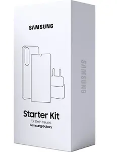 Starterkit for Samsung Galaxy S26 Ultra — clear protective case, anti-reflection screen protector, 25W charger