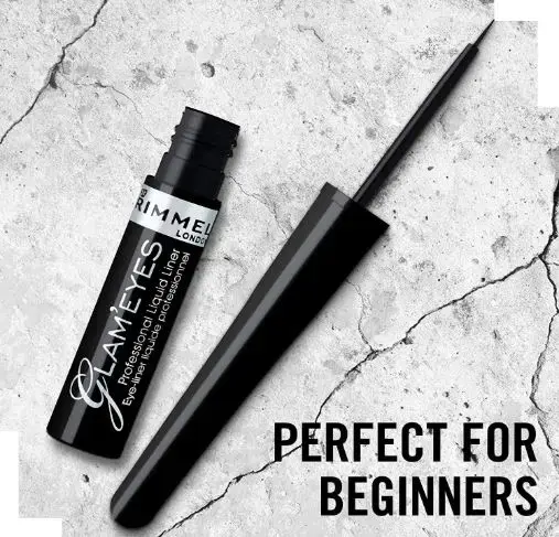 Rimmel Glam'Eyes Professional 001 Black Glamour подводка Photo 3