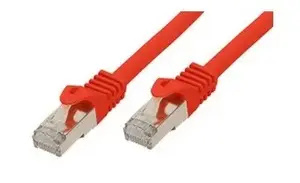 Tīkla kabelis ShiverPeaks BASIC-S Cat7 S/FTP (S‑STP) 5 m, RJ-45 uz RJ-45, sarkans