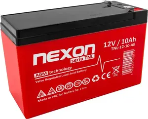 Želeja akumulators Nexon 12V 10Ah Long Life (12l) — глубокās izlādēšanās, cikliskai lietošanai