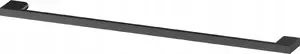 Wall-mounted bathroom accessory CERSANIT LARA 320 black – towel rail/handle, model UCHWYT LARA 320