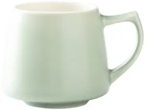 Ceramic cup Origami Aroma 200 ml, matte green
